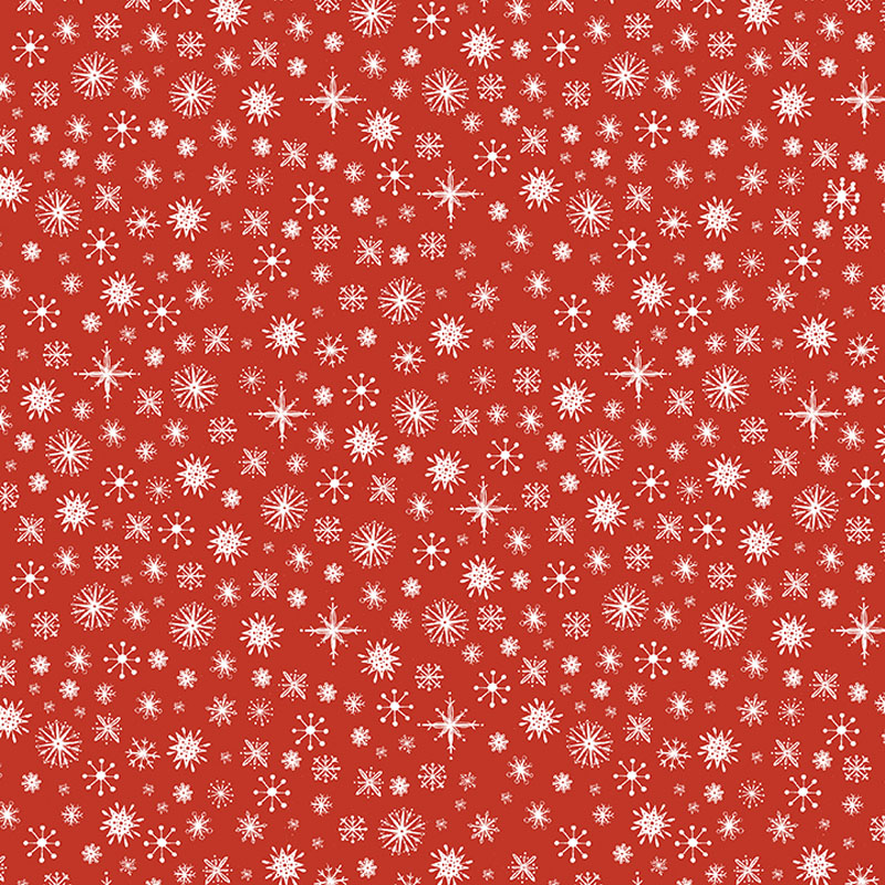 Jingle Town By Maja Lindberg For Benartex - Red