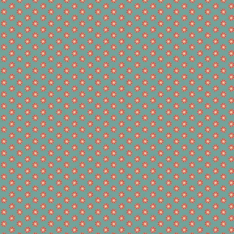 Jingle Town By Maja Lindberg For Benartex - Medium Turquoise