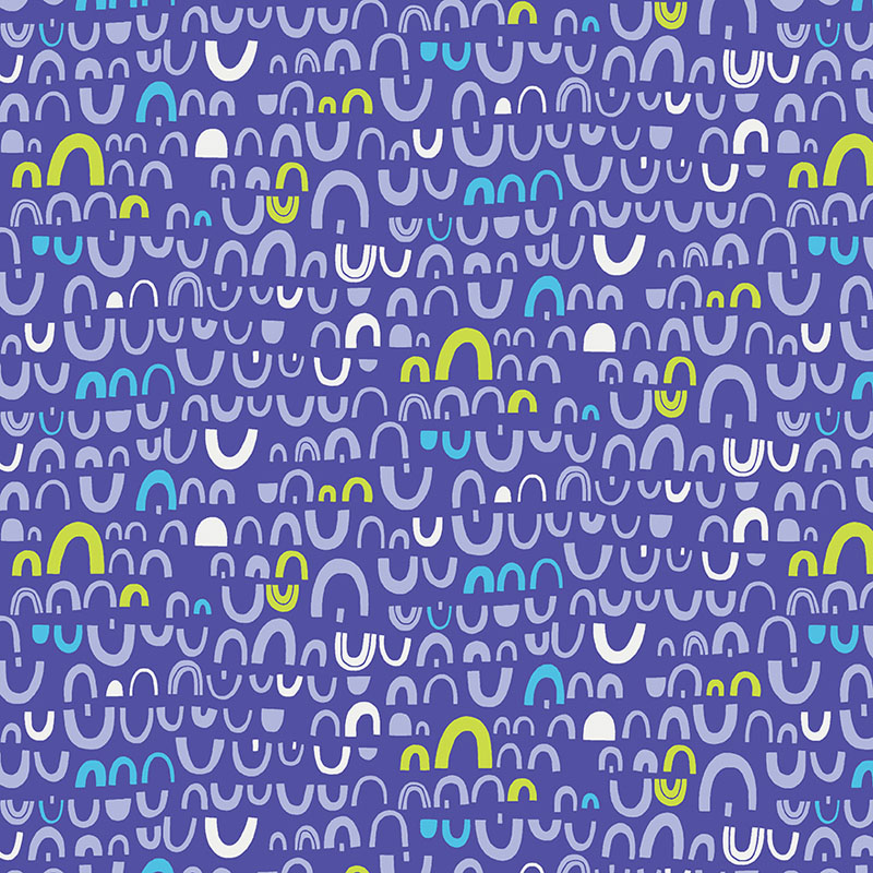 Modern Color By Contempo Studio For Benartex - Dark Purple