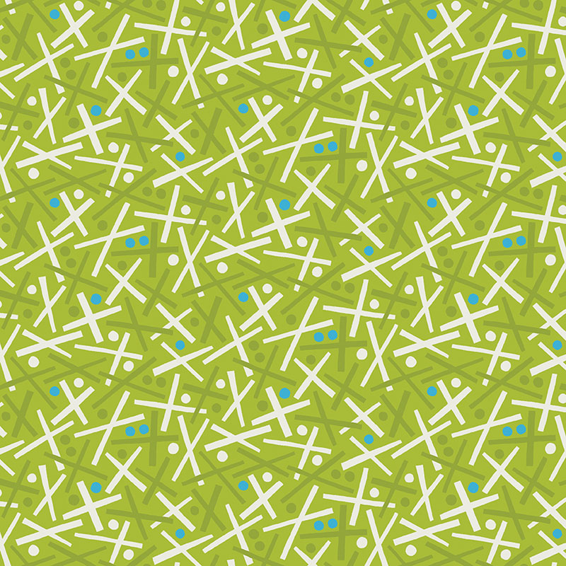Modern Color By Contempo Studio For Benartex - Medium Lime