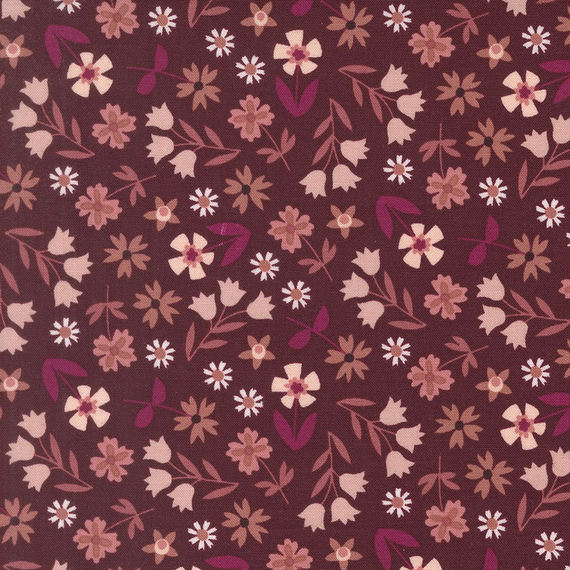 Toast And Jam By Elizabeth Hartman For Moda - Boysenberry