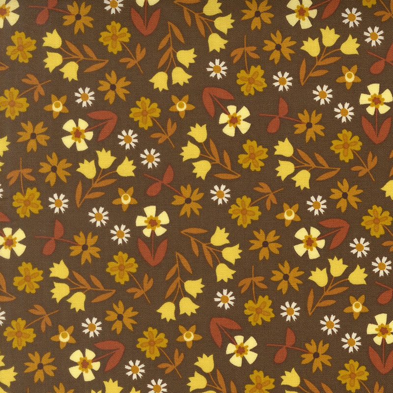 Toast And Jam By Elizabeth Hartman For Moda - Mocha