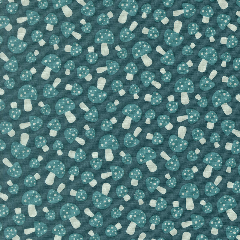 Toast And Jam By Elizabeth Hartman For Moda - Dark Teal