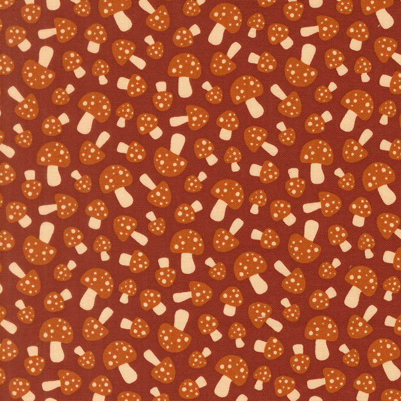Toast And Jam By Elizabeth Hartman For Moda - Rust
