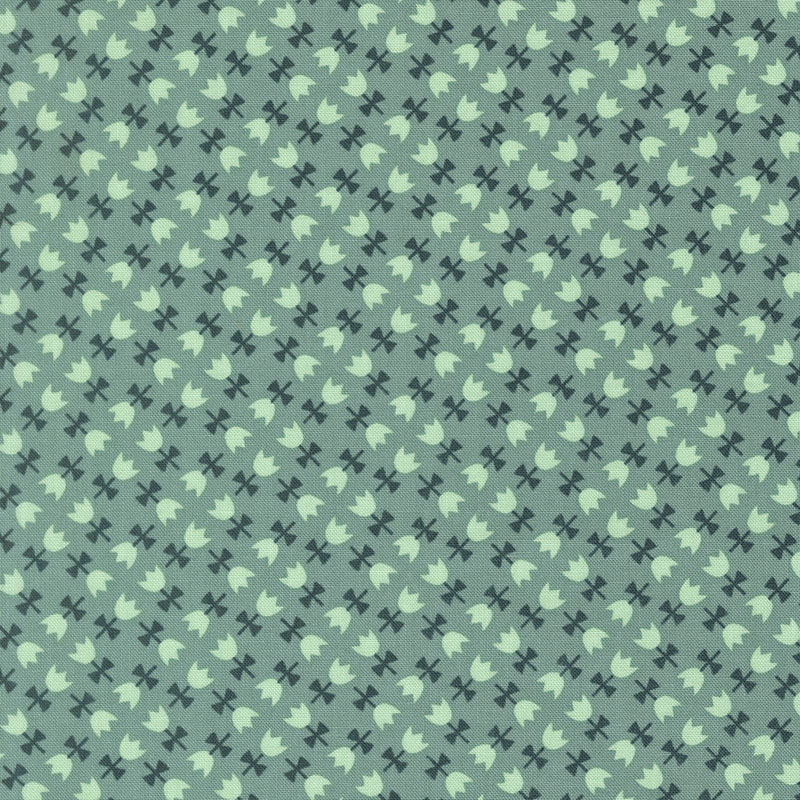 Toast And Jam By Elizabeth Hartman For Moda - Teal