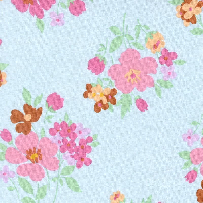 Posy By Stacey Lee Creative For Moda - Sky