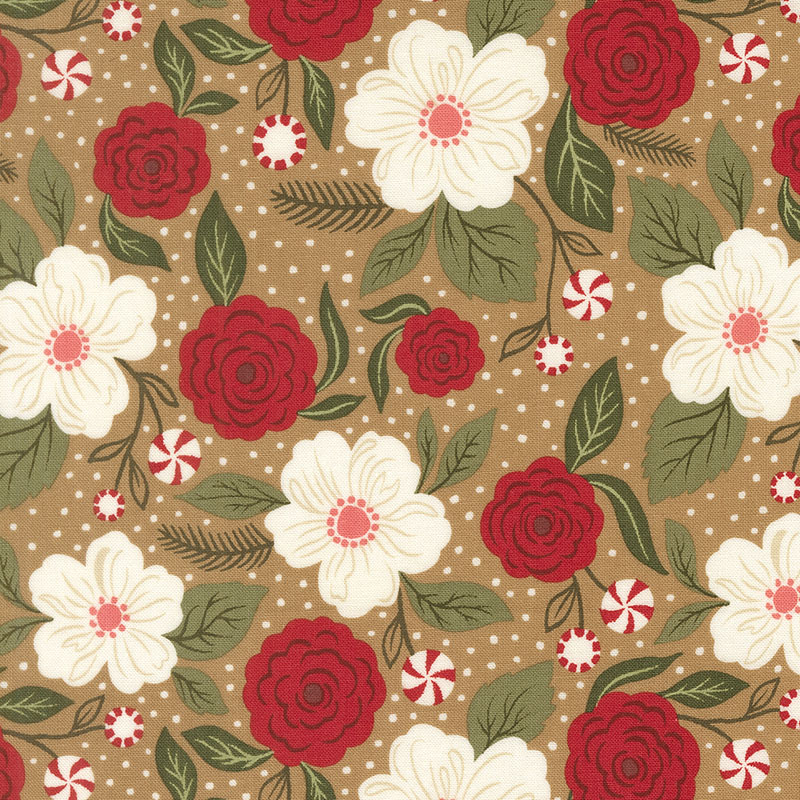 Peppermint Cocoa By Lella Boutique For Moda - Cocoa