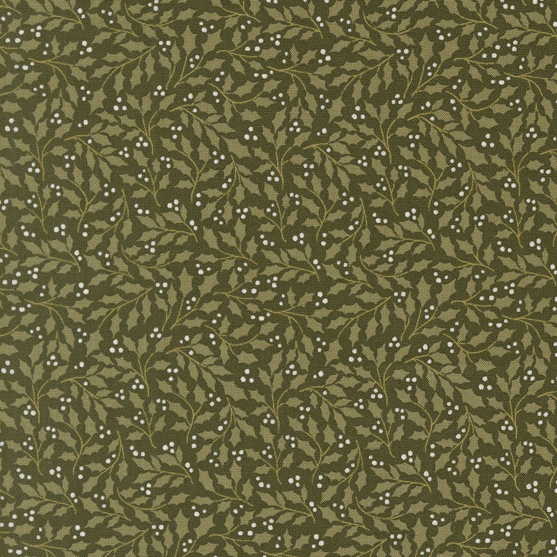 Peppermint Cocoa By Lella Boutique For Moda - Evergreen