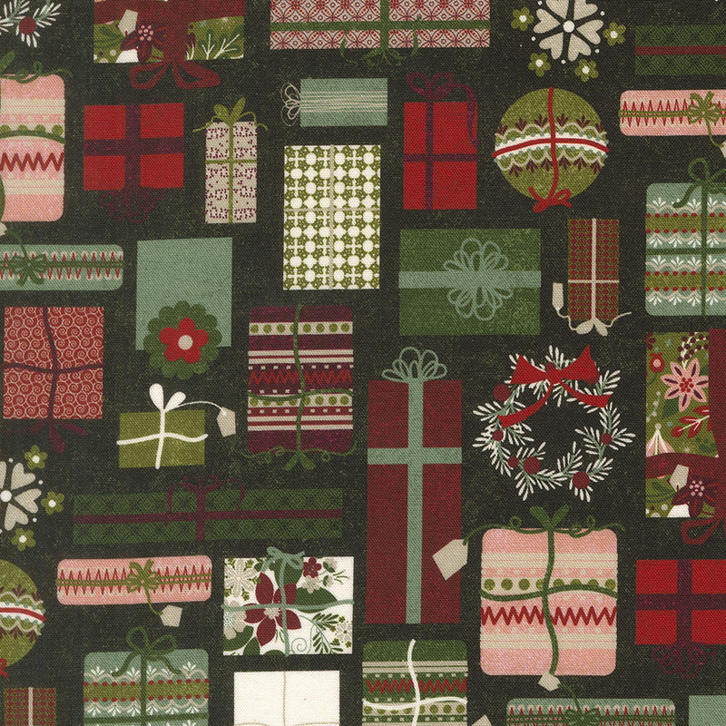 Hearth And Holly By Basicgrey For Moda - Spruce