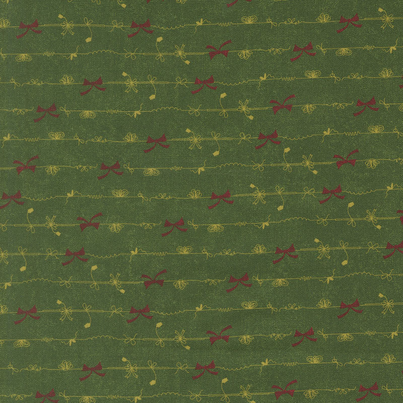 Hearth And Holly By Basicgrey For Moda - Evergreen
