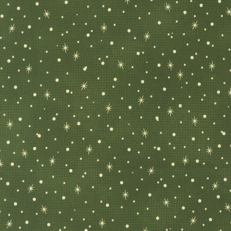 Hearth And Holly By Basicgrey For Moda - Evergreen
