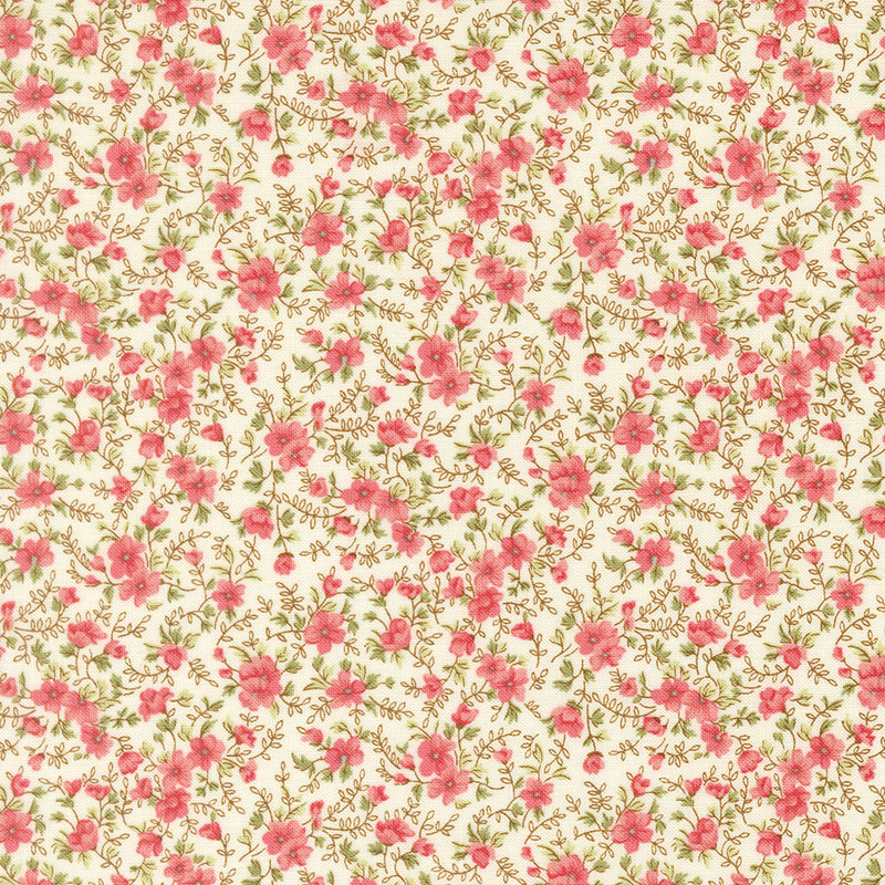 Apricot Candy By Bunny Hill Designs For Moda - Berry