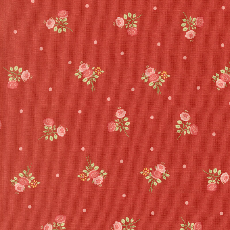 Apricot Candy By Bunny Hill Designs For Moda - Rose