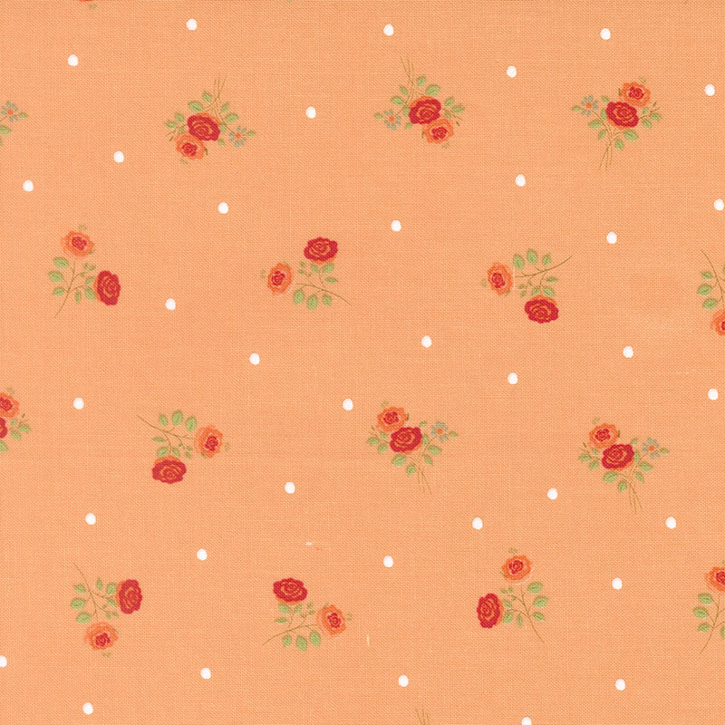 Apricot Candy By Bunny Hill Designs For Moda - Peach