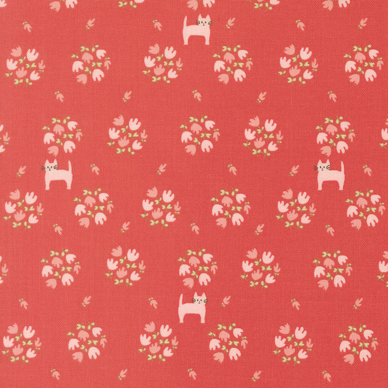 Apricot Candy By Bunny Hill Designs For Moda - Berry
