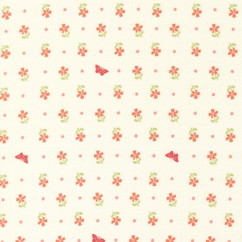 Apricot Candy By Bunny Hill Designs For Moda - Cloud