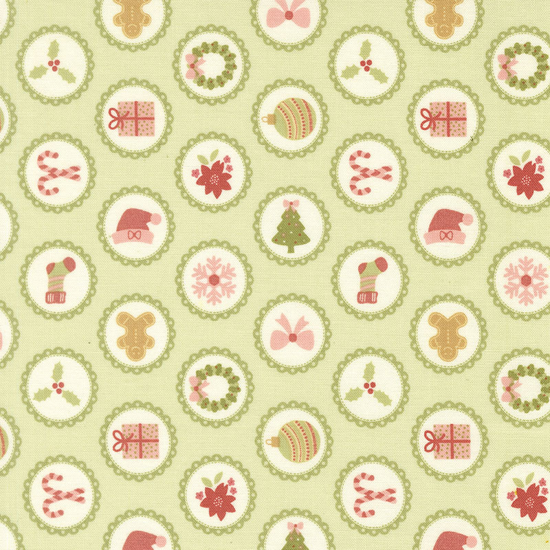 December Darling By My Sew Quilty Life For Moda - Leaf