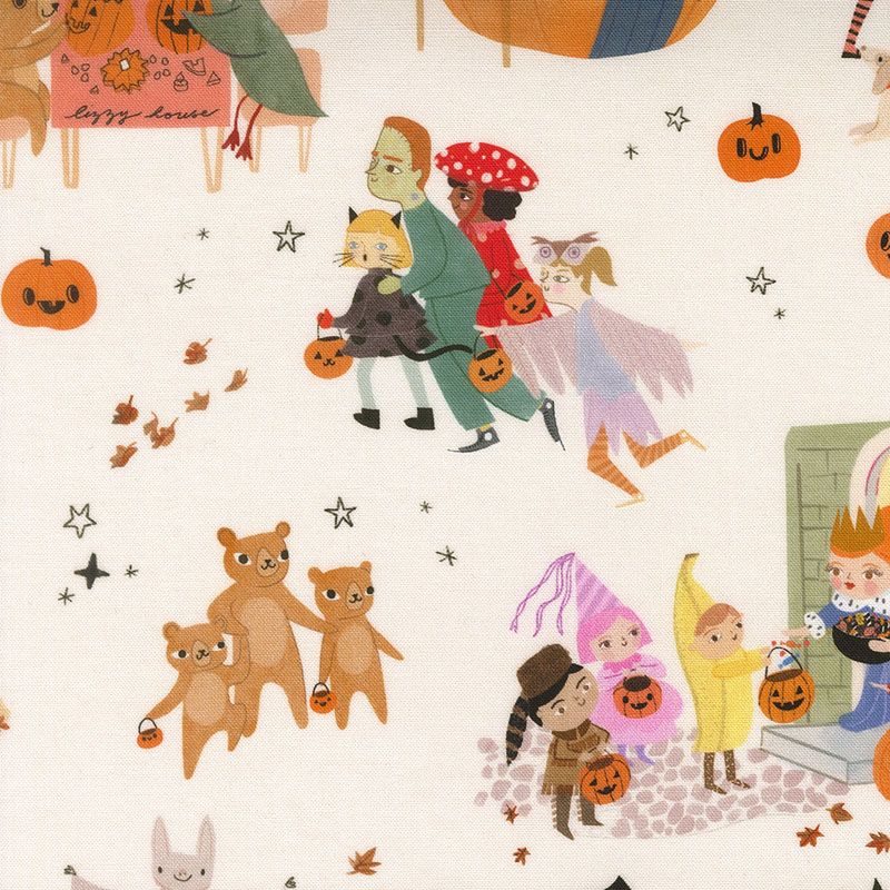 Only Treats By Lizzy House For Moda - Ghost