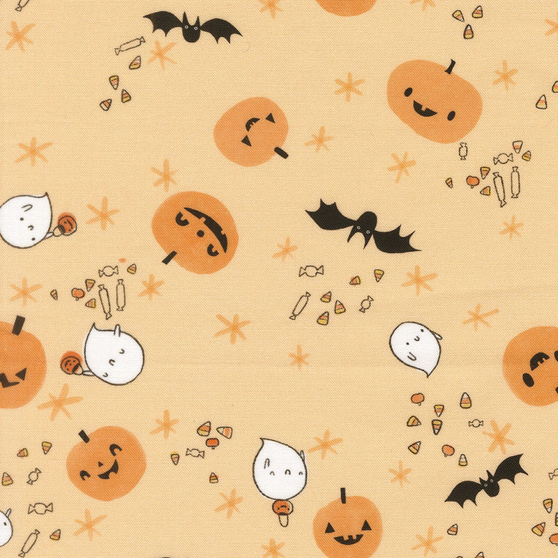 Only Treats By Lizzy House For Moda - Peach