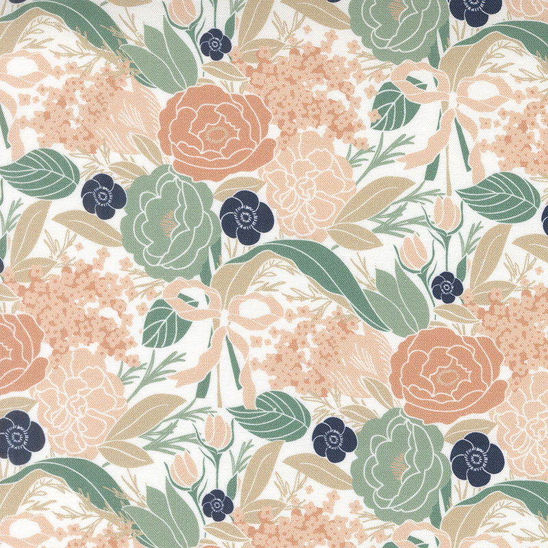Rose Reverie By Jessica Rose For Moda - Cloud