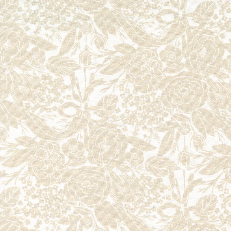 Rose Reverie By Jessica Rose For Moda - Cloud Smoke