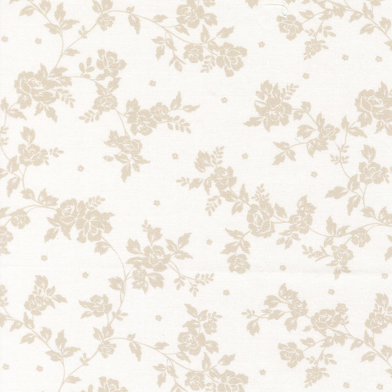 Rose Reverie By Jessica Rose For Moda - Cloud Smoke