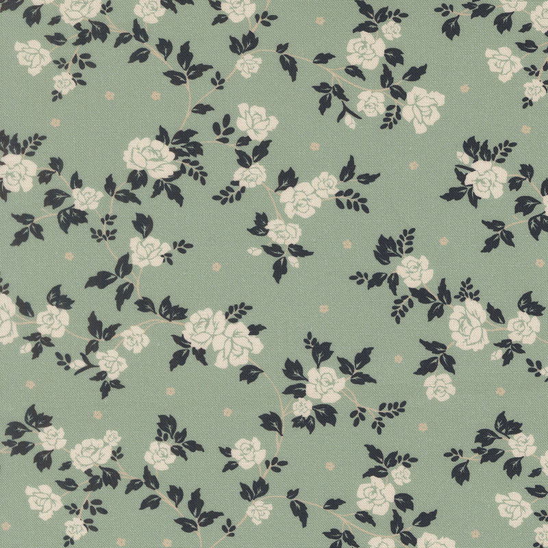 Rose Reverie By Jessica Rose For Moda - Sky