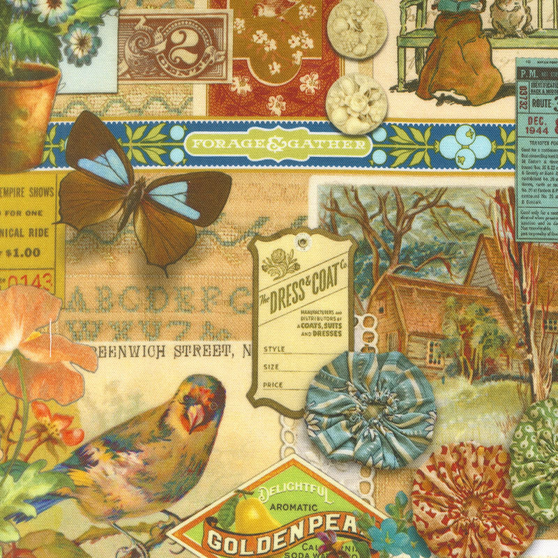 Autumn Sundries By Cathe Holden For Moda - Multi
