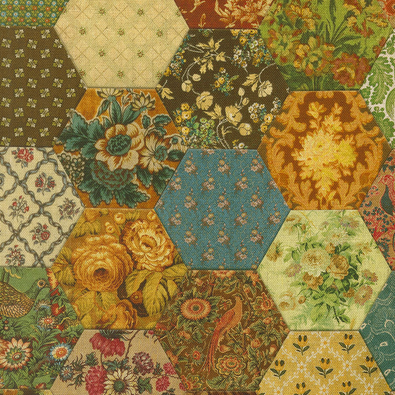 Autumn Sundries - Mochi Linen By Cathe Holden For Moda - Multi