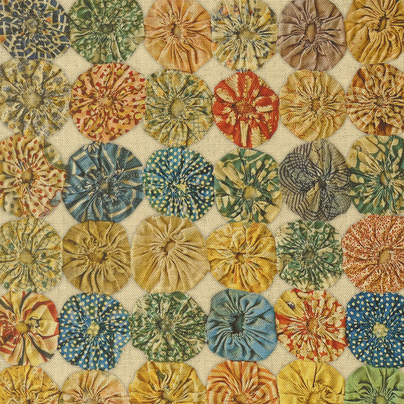 Autumn Sundries - Mochi Linen By Cathe Holden For Moda - Multi