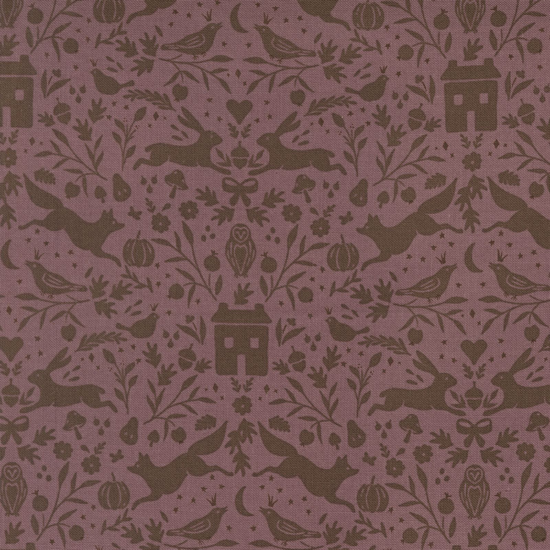 Autumn Rising By Sweetfire Road For Moda - Plum