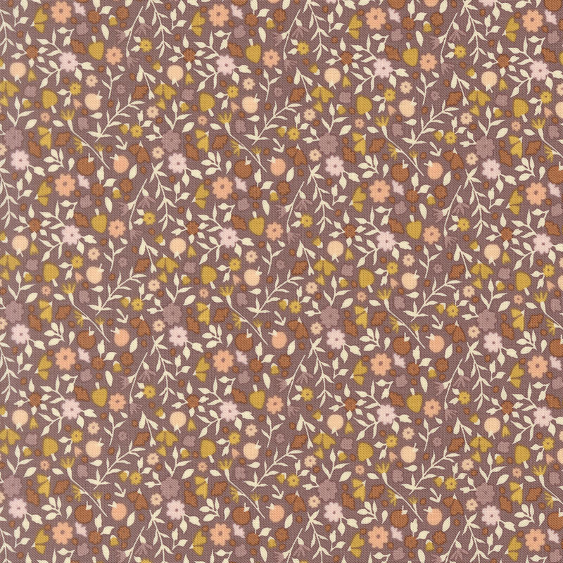 Autumn Rising By Sweetfire Road For Moda - Plum