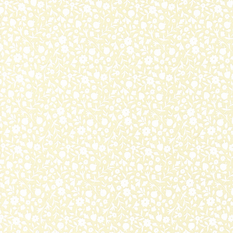 Autumn Rising By Sweetfire Road For Moda - Cloud - White