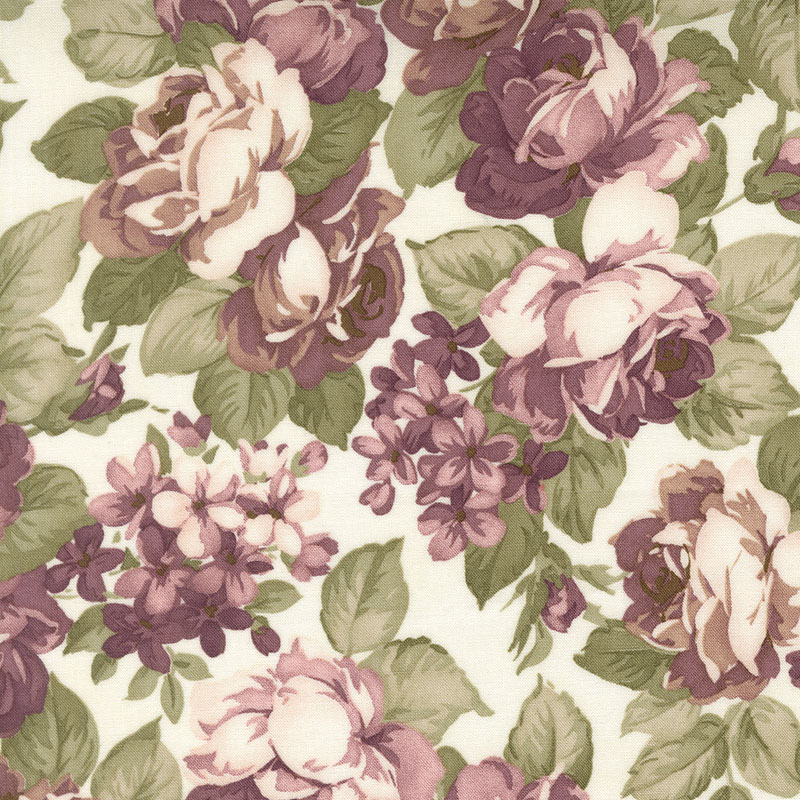 Lilac Shadows By 3 Sisters For Moda - Porcelain