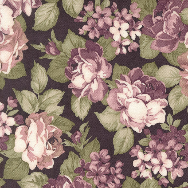 Lilac Shadows By 3 Sisters For Moda - Plum