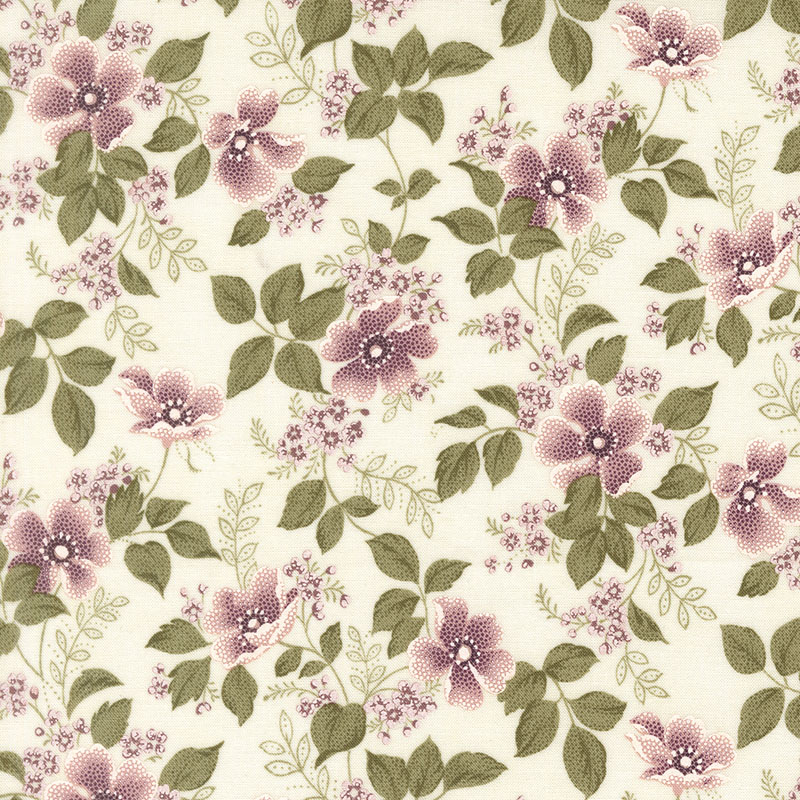 Lilac Shadows By 3 Sisters For Moda - Porcelain