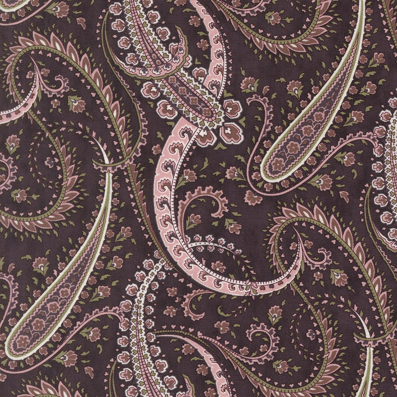 Lilac Shadows By 3 Sisters For Moda - Plum