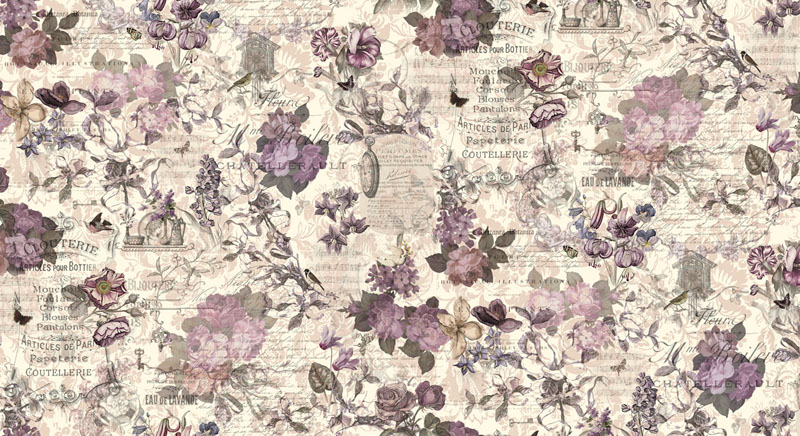 Lilac Shadows By 3 Sisters For Moda - Multi
