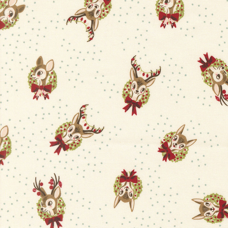 Twinkle And Tinsel By Fancy That Design House For Moda - Snow