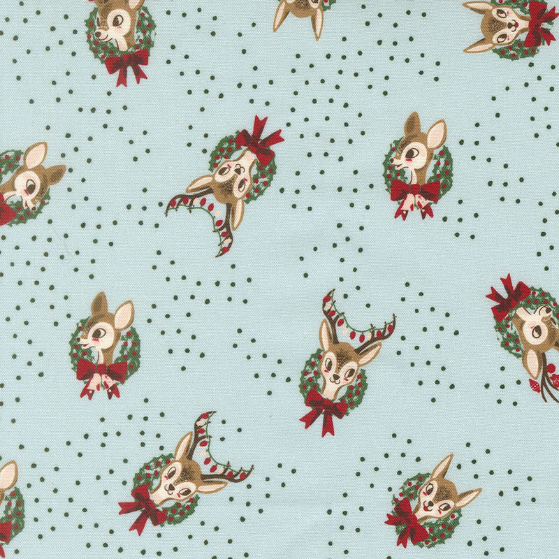 Twinkle And Tinsel By Fancy That Design House For Moda - Mist