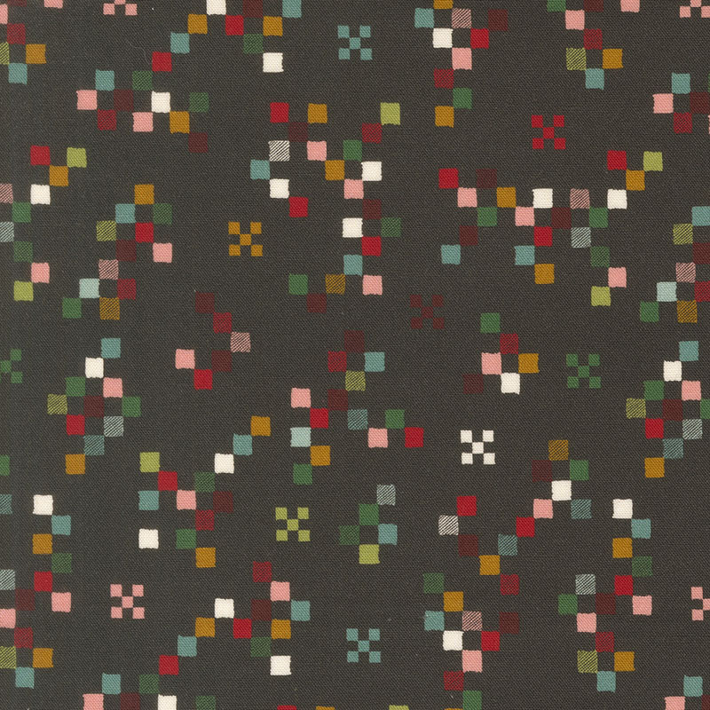 Twinkle And Tinsel By Fancy That Design House For Moda - Charcoal