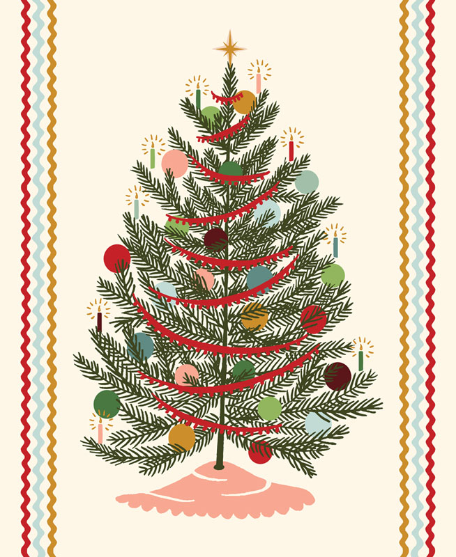 Twinkle And Tinsel By Fancy That Design House For Moda - Snow