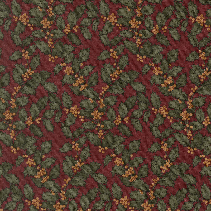 A Vintage Christmas Ii By Kansas Troubles For Moda - Red