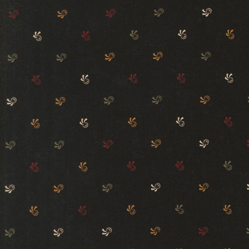 A Vintage Christmas Ii By Kansas Troubles For Moda - Black