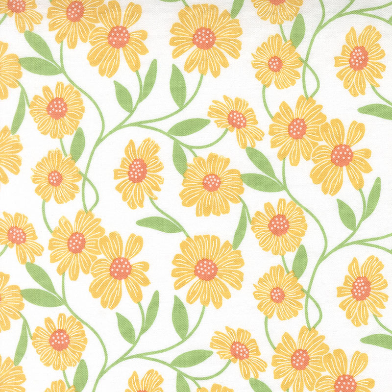 Catching Blossoms By Keri Anguiano For Moda - Cloud - Sunshine