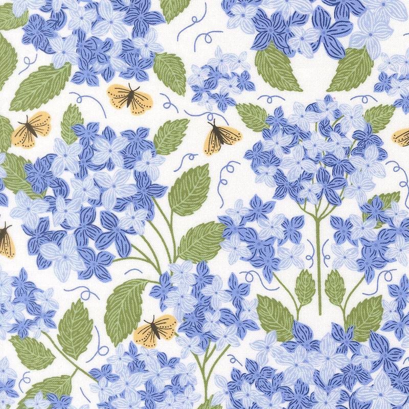 Prairie Blue By Gingiber For Moda - Porcelain