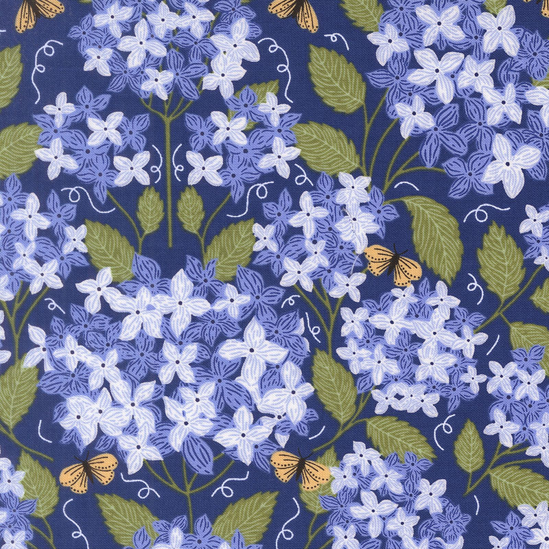 Prairie Blue By Gingiber For Moda - Delft Blue