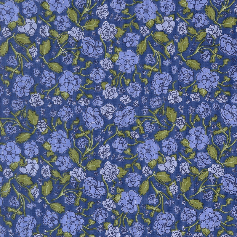 Prairie Blue By Gingiber For Moda - Royal