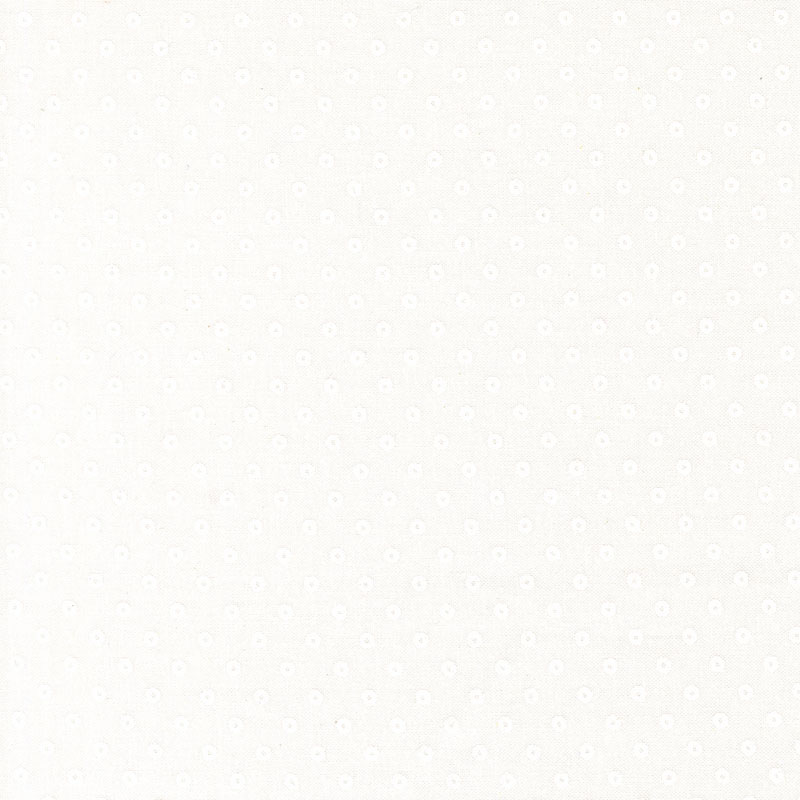 Prairie Blue By Gingiber For Moda - Porcelain White