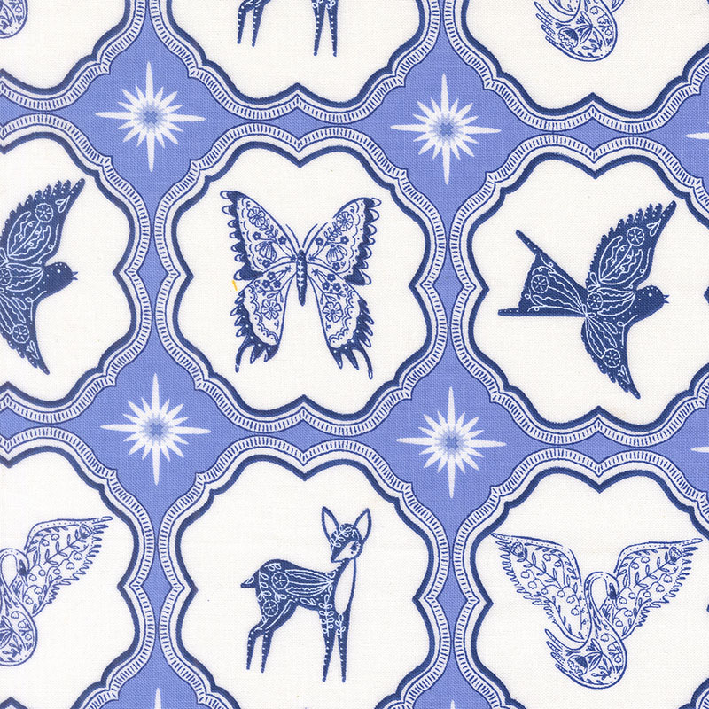 Prairie Blue By Gingiber For Moda - Cornflower